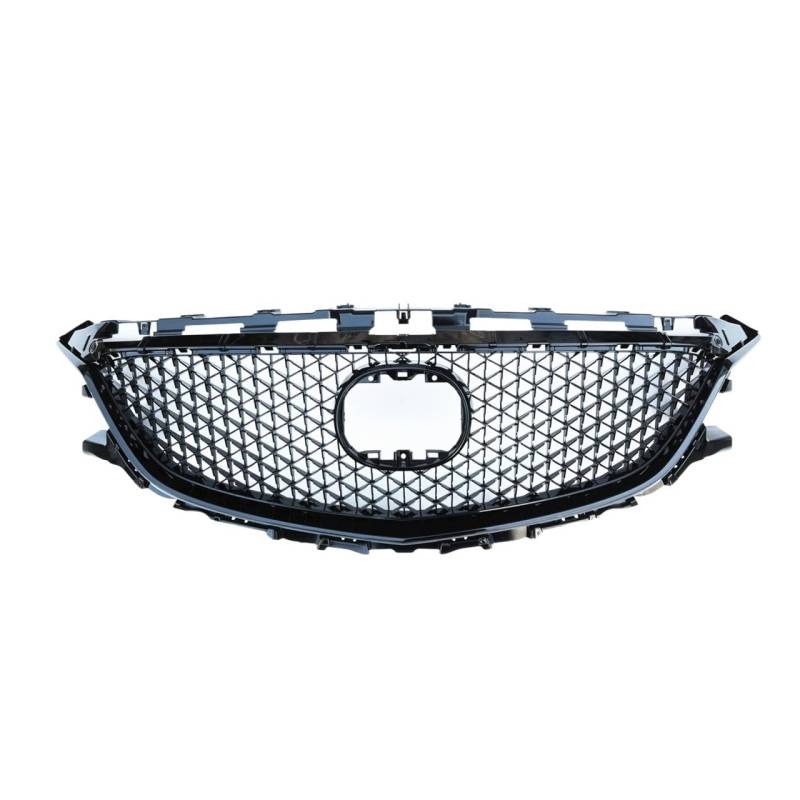 Auto frontstoßstange Grill Auto Kühlergrill Grills Für Mazda 6 2014 2015 2016 Auto Oberen Stoßstange Haube Intake Abdeckung Mesh Kit Grid von LPUYTRB