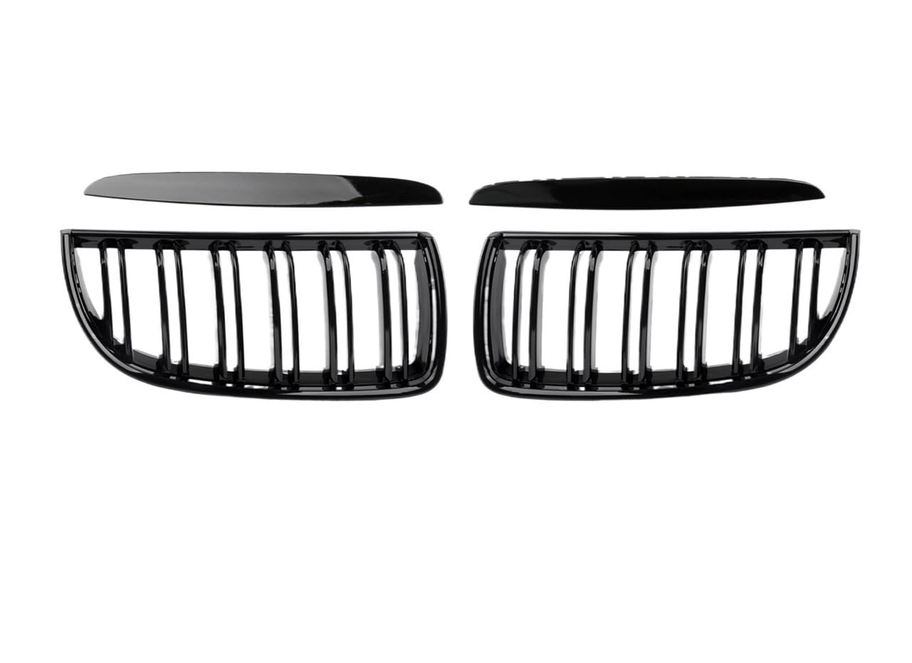 Auto frontstoßstange Grill Auto Vorne Glänzend Schwarz Grills Grille Sport Diamant Für E90 E91 Tuning 3er Serie 2005 2006 2007 2008 2009 2010 2011 2012 von LPUYTRB