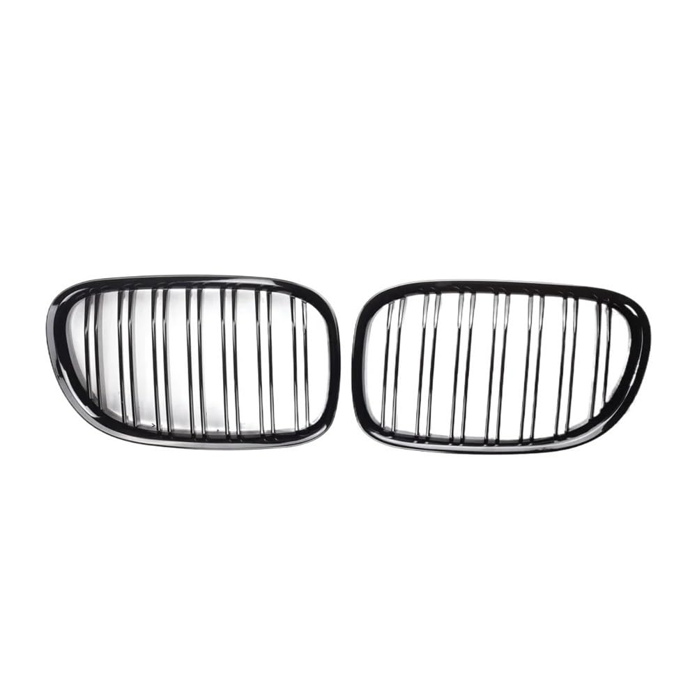 Auto frontstoßstange Grill EIN Paar Auto-Frontgrills, Glänzend Schwarz, Für 7er F01 F02 F03 F04 740i 750i 2009 2010 2011 2012 2013 2014 2015 von LPUYTRB