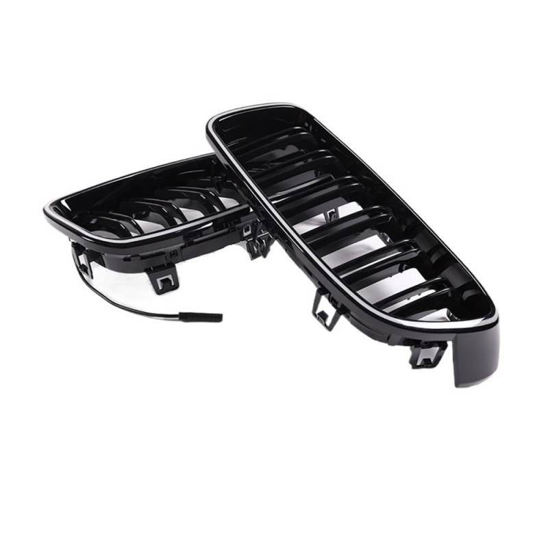 Auto frontstoßstange Grill Frontgrills Kühlergrill Stoßstange Autozubehör Für 3er F30 F31 F35 2013 2014 2015 2016 2017 2018 2019 Doppellatte von LPUYTRB