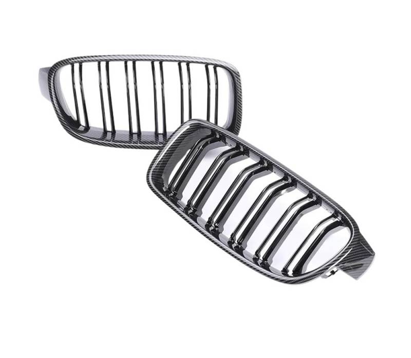 Auto frontstoßstange Grill Frontstoßstangengrill Für 3er F30 F31 F35 2012 2013 2014 2015 2016 2017 2018 2019 Kohlefasergrill Facelift-Grill von LPUYTRB