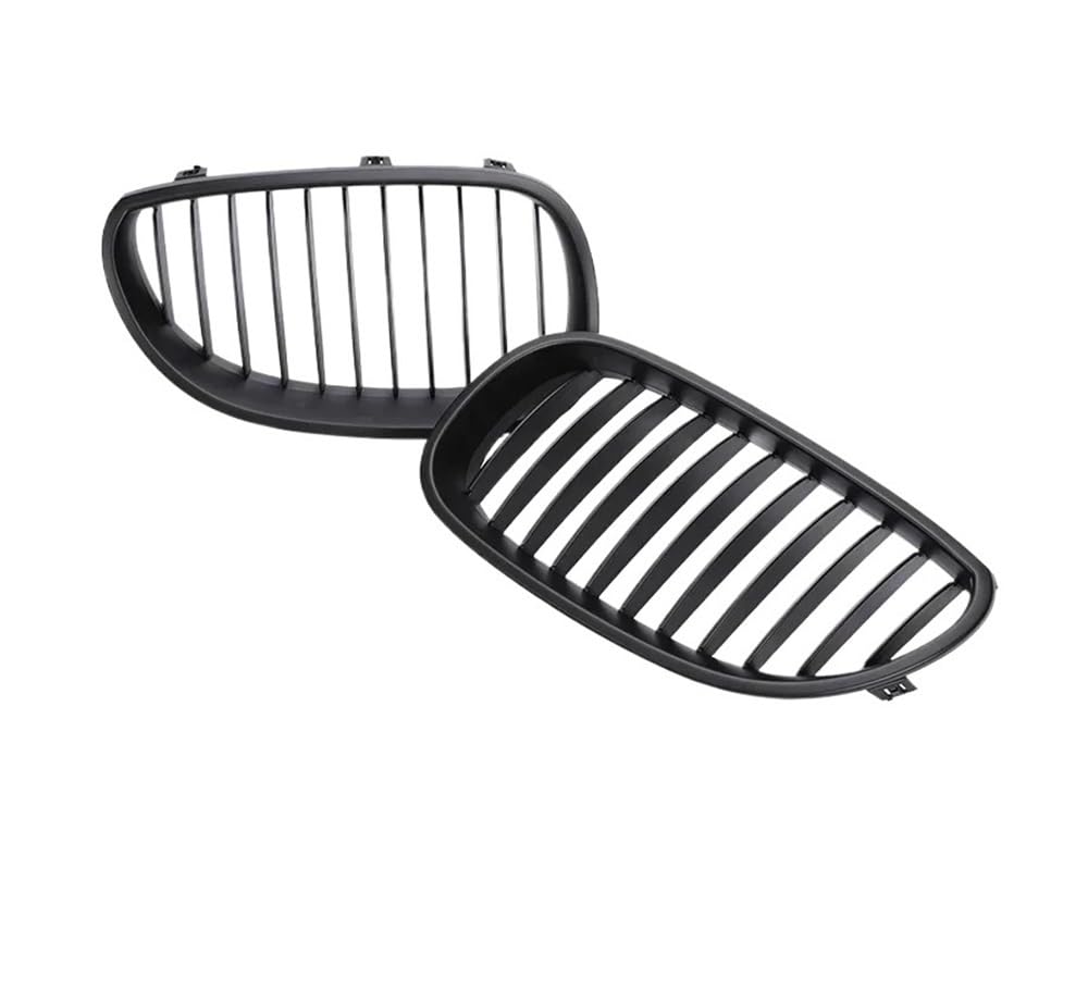 Auto frontstoßstange Grill Frontstoßstangengrill Glänzend Schwarz Chrom Carbon Grill Für M5 Für 5er E60 E61 2004 2005 2006 2007 2008 2009 530i 535i 540i von LPUYTRB