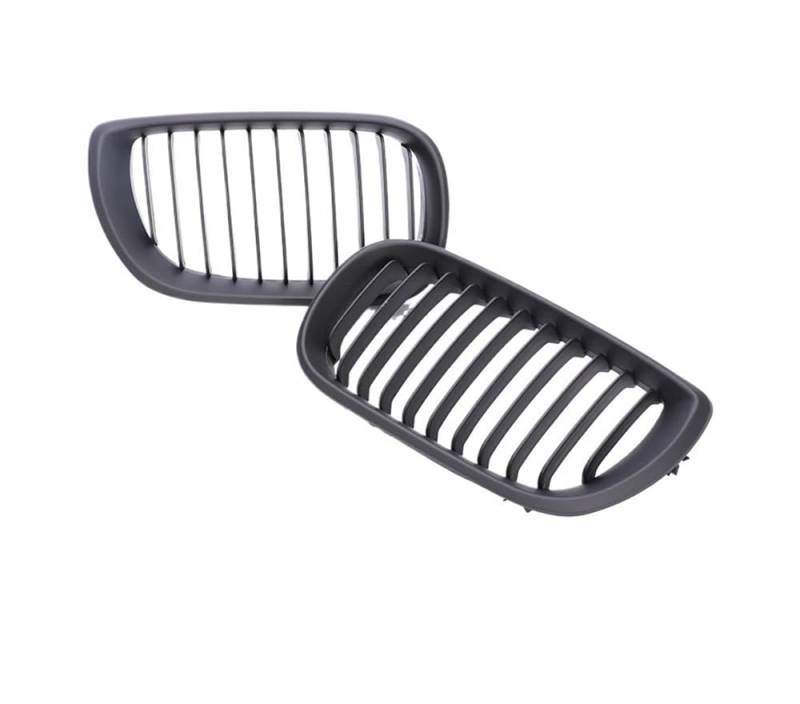 Auto frontstoßstange Grill Für 3er E46 2002 2003 2004 2005 Teile Frontstoßstange Armaturenbrett Air Center Schwarz Verchromte Grillhaube von LPUYTRB