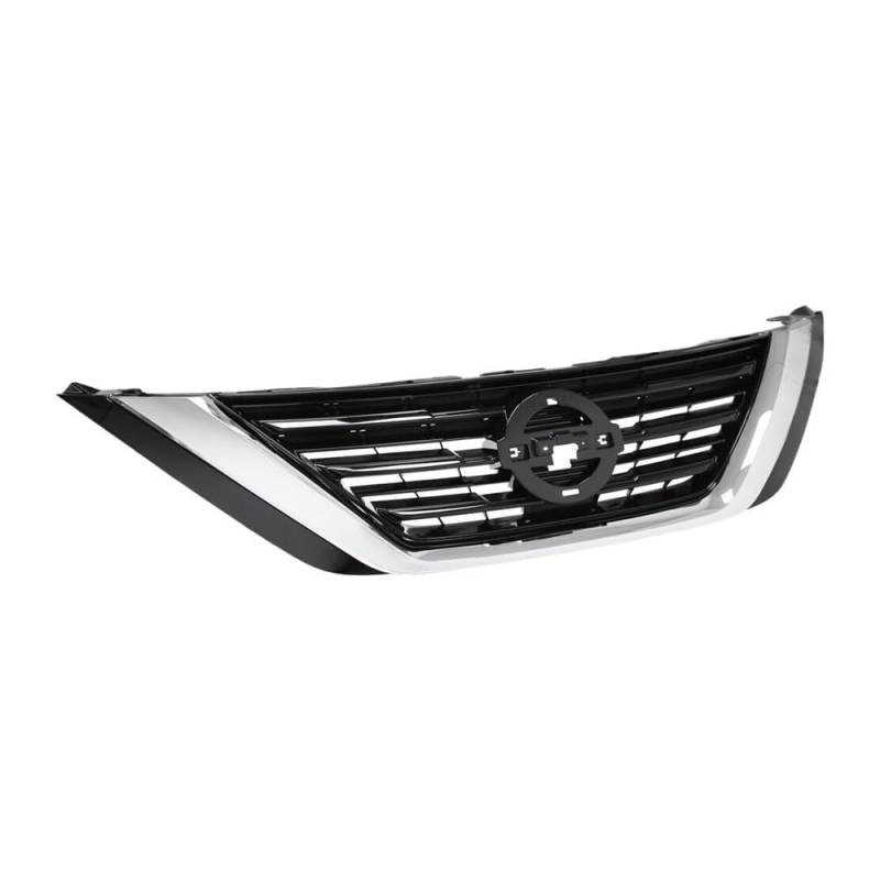 Auto frontstoßstange Grill Für Altima 2016 2017 2018 Schwarz Frontschürze Oberen Grille Trim Lufteinlass Grille Auto Zubehör von LPUYTRB