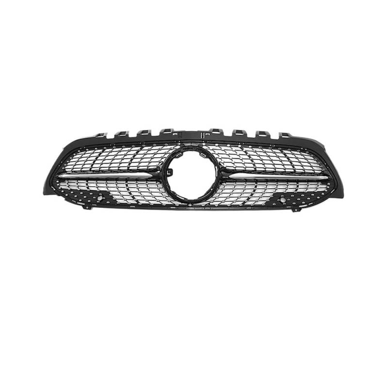 Auto frontstoßstange Grill Für Benz A-Klasse W177 2018 2019 2020 2021 2022 2023 Auto Kühlergrill Nahen Net Grills Montage Rahmen Abdeckung Dekor Teile von LPUYTRB