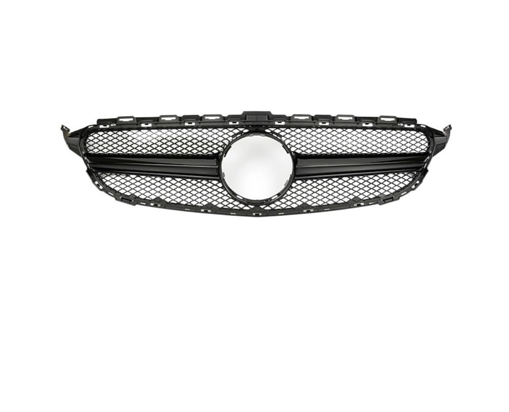 Auto frontstoßstange Grill Für Benz C Klasse W205 C200 C250 2014 2015 2016 2017 2018 Auto Kühlergrill Oberen Grill Auto Vorderen Stoßfänger Haube Mesh Grid von LPUYTRB