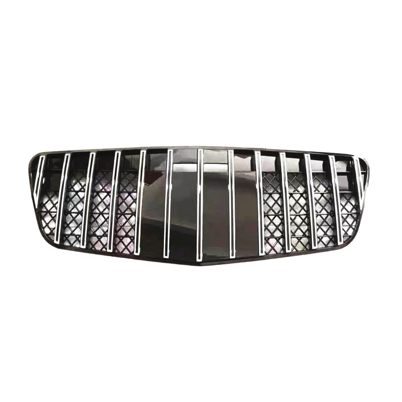 Auto frontstoßstange Grill Für Benz W211 E Klasse E320 E500 E350 2003 2004 2005 Auto Kühlergrill Grill Auto Oberen Stoßfänger Haube Mesh Grid von LPUYTRB