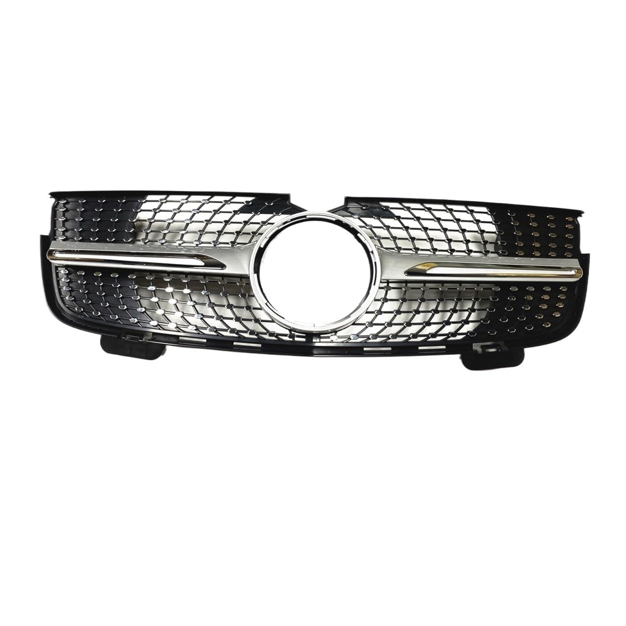 Auto frontstoßstange Grill Für Benz X164 GL-Klasse GL320 GL450 2007 2008 2009 Auto Obere Stoßstange Haube Mesh Grill Gitter von LPUYTRB