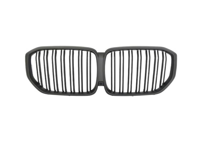 Auto frontstoßstange Grill Für X5 Serie G05 2019 2020 2021 2022 2023 Front Kühlergrill Haube ABS Grill Latte Glanz Schwarz Front Grill Auto Styling von LPUYTRB