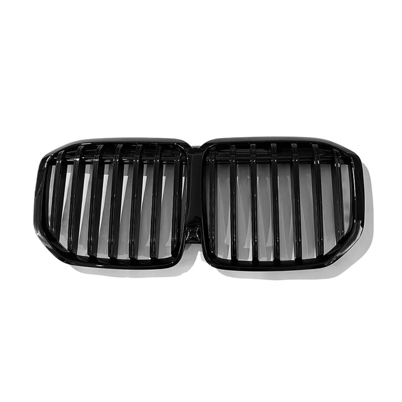 Auto frontstoßstange Grill Für X7 G07 2023 2024 Schwarz Frontgrill Grill Einzelne Lamelle Stil Auto Oberen Stoßstange Haube Mesh Grid von LPUYTRB