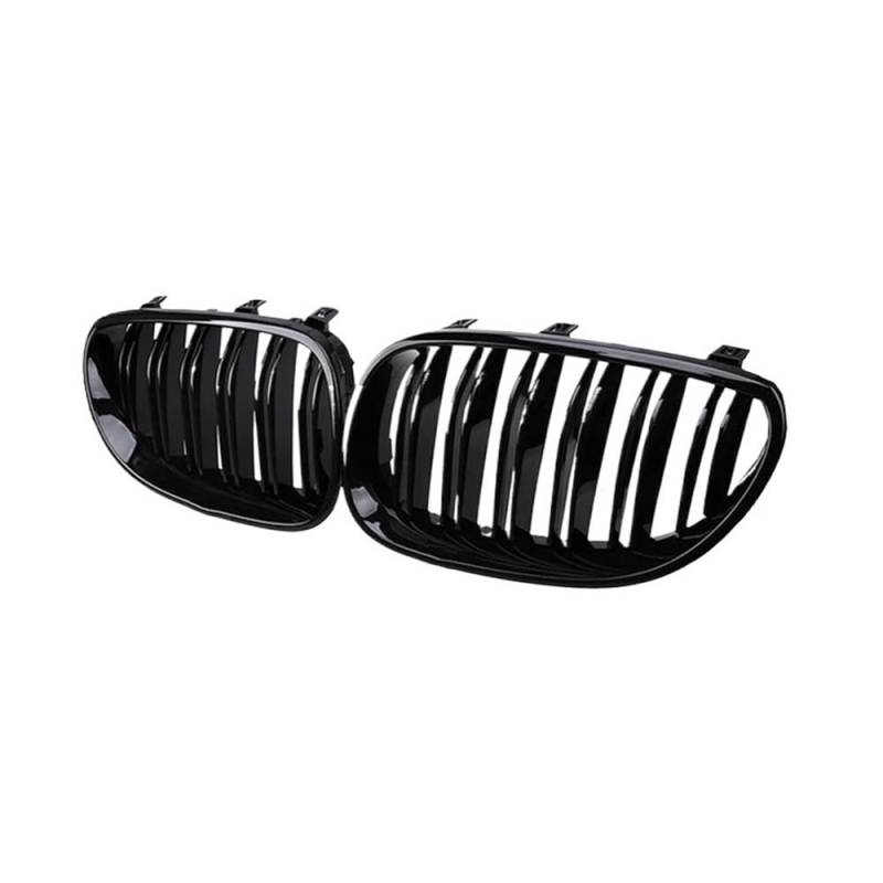 Auto frontstoßstange Grill Glänzend Schwarzer Auto-Frontgrill Für 5er E60 E61 M5 520I 535I 550I 2003 2004 2005 2006 2007 2008 2009 2010 Limousine von LPUYTRB