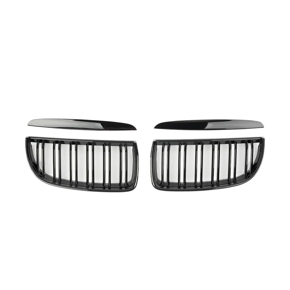 Auto frontstoßstange Grill Grill Auto Frontgrill Doppellamellen Schwarz Glänzend Für 3er E90 E91 323I 328I 335I 330I 325I 2005 2006 2007 2008 von LPUYTRB