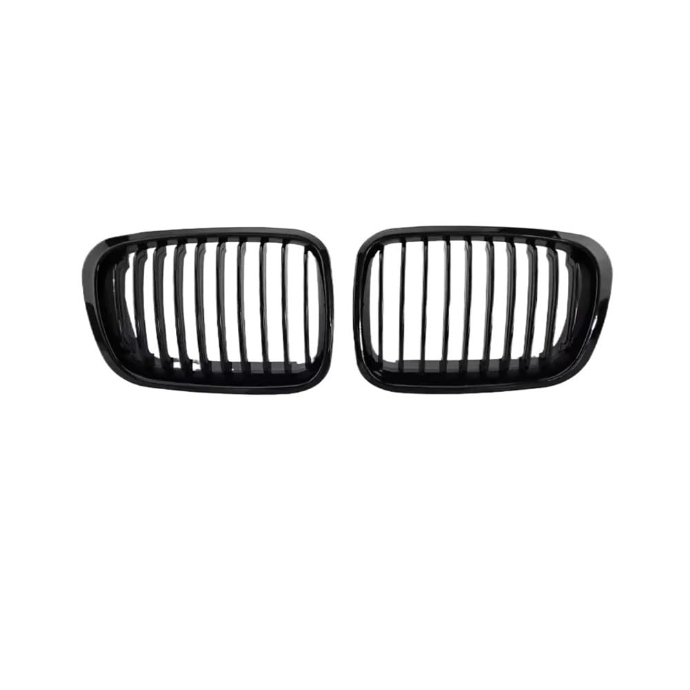 Auto frontstoßstange Grill Mattschwarzer Doppellinien-Kühlergrill Für 3er 4-Türer 320i 323i 325i 328i 330i 1998 1999 2000 2001 von LPUYTRB