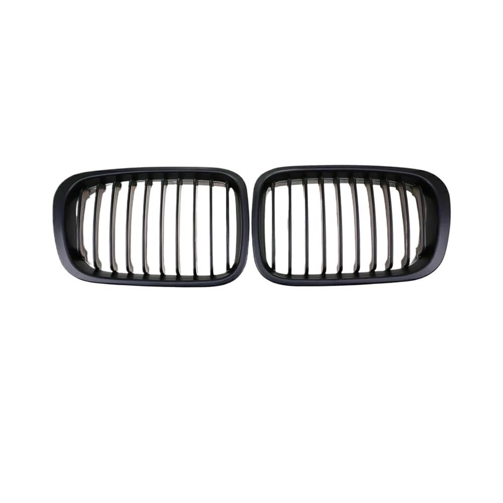 Auto frontstoßstange Grill Mattschwarzer Doppellinien-Kühlergrill Für 3er 4-Türer 320i 323i 325i 328i 330i 1998 1999 2000 2001 von LPUYTRB