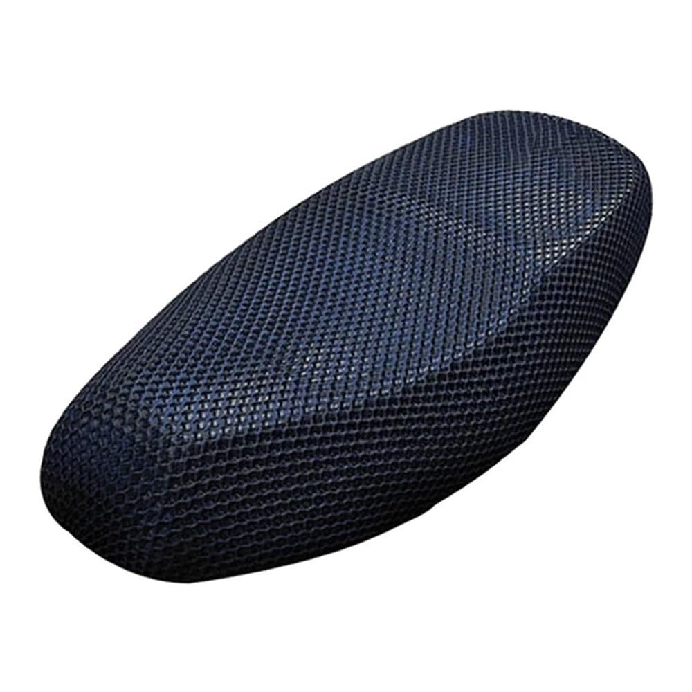 LPUYTRB Motorrad Sitzbezug 60x20CM Motorrad Atmungsaktive Sommer Cool Mesh Moped Motorbiake Roller Sitzbezüge Kissen Anti-Slip Grid Schutz Pad von LPUYTRB