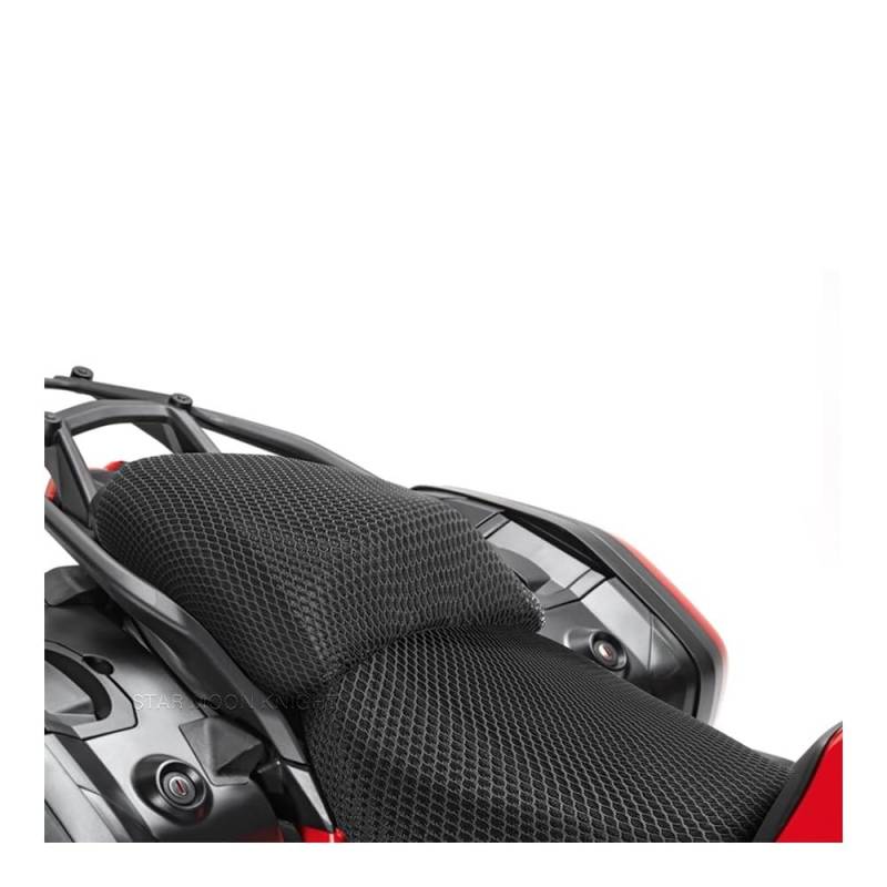 LPUYTRB Motorrad Sitzbezug Für Du&Cati Für Multistrada V4 S V4S 2021 2022 2023 – Motorrad-Sitzbezug Aus Rutschfestem -Mesh-Stoff, Atmungsaktives, Wasserdichtes Kissen von LPUYTRB