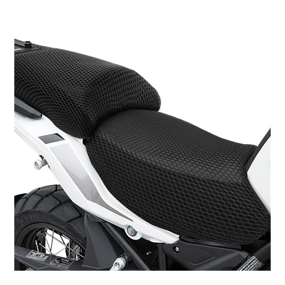 Motorrad Sitzbezug Für TRK502 TRK502X TRK 502 502X Zubehör Motorrad Atmungsaktive Sonnenschutz wasserdichte Mesh Sitzkissen Abdeckung von LPUYTRB