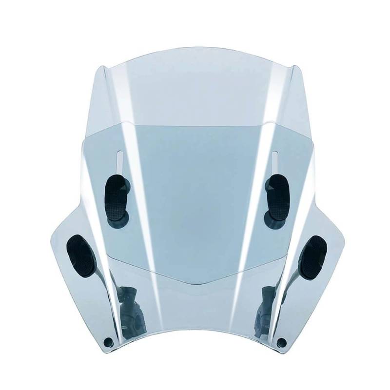 Windabweiser Motorrad Für CB300F CB400F CB500F CB 300F 400F 500F Windschutzscheibe Motorrad Windabweiser Clamp-On Variable Windschutzscheibe Spoiler von LPUYTRB