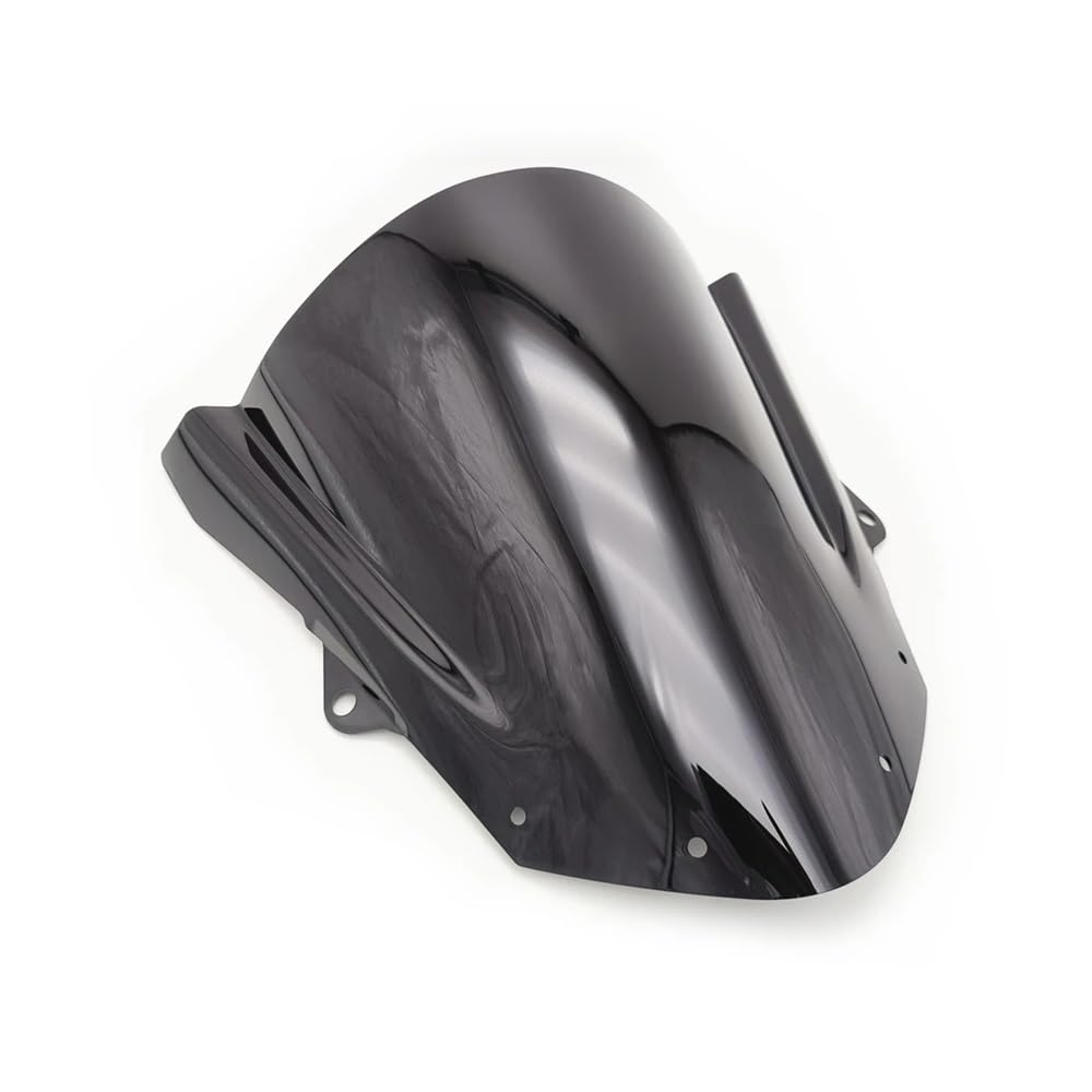 Windabweiser Motorrad Windschutzscheibe Spoiler Windschutzscheibe Schwarz Transparent Für ZX6R ZX 6R 636 2009-2010-2011-2012-2013-2014-2015-2016 Windabweiser von LPUYTRB