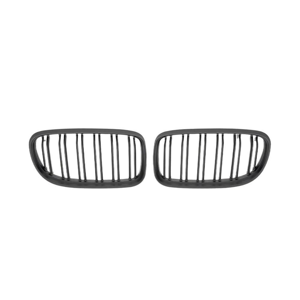 auto frontstoßstange grill Auto-Kühlergrill, Frontstoßstangengrill, Doppellamellen, Glänzendes Schwarz, Auto-Styling, Für 3er-Serie E90 E91 2009 2010 2011 2012 von LPUYTRB