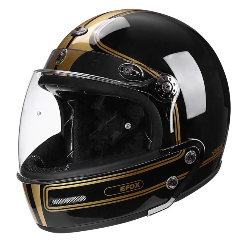 Halbschalenhelm Halbhelme Motorradhelm ECEDOT Genehmigt Kombinationshelm 3/4 Motorrad Helm Halbschale Roller-Helm Scooter-Helm Jet-Helm Retro Für Erwachsene Herren Damen 22,XL:61-62CM von LPXPLP