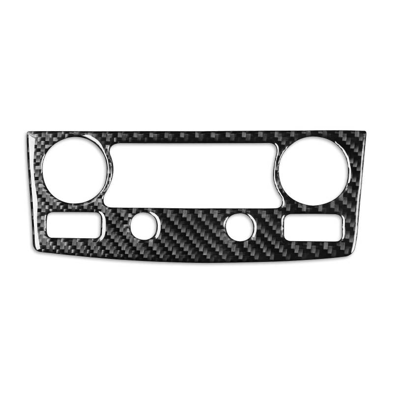 Auto Aufkleber Schalttafel Trim Cover Für 5 Serie Für E60 2004 2005 2006 2007 Real Carbon Fiber Vorne Dach Licht Schalter Taste Panel Abdeckung Auto Innenräume Aufkleber von LPXYZD