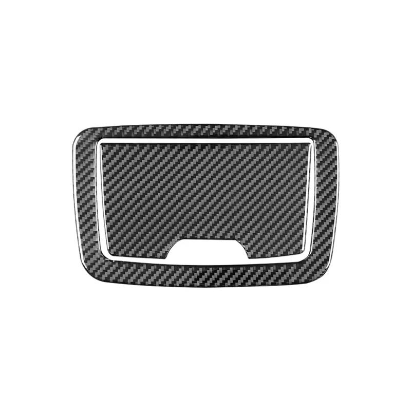 Auto Aufkleber Schalttafel Trim Cover Für 5 Serie Für G30 2018 2019 2020 2021 2022 Carbon Fiber Innen Auto Hinten Eitelkeit Spiegel Panel Trim Abdeckung Rahmen Dekor Aufkleber von LPXYZD