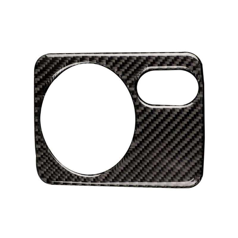 Auto Aufkleber Schalttafel Trim Cover Für Golf 6 Für GTI R Für MK6 2008 2009 2010 2011 2012 Auto Zubehör Carbon Fiber Innen Auto Scheinwerfer Schalter Panel Rahmen Trim Aufkleber(Left-Hand Drive B) von LPXYZD