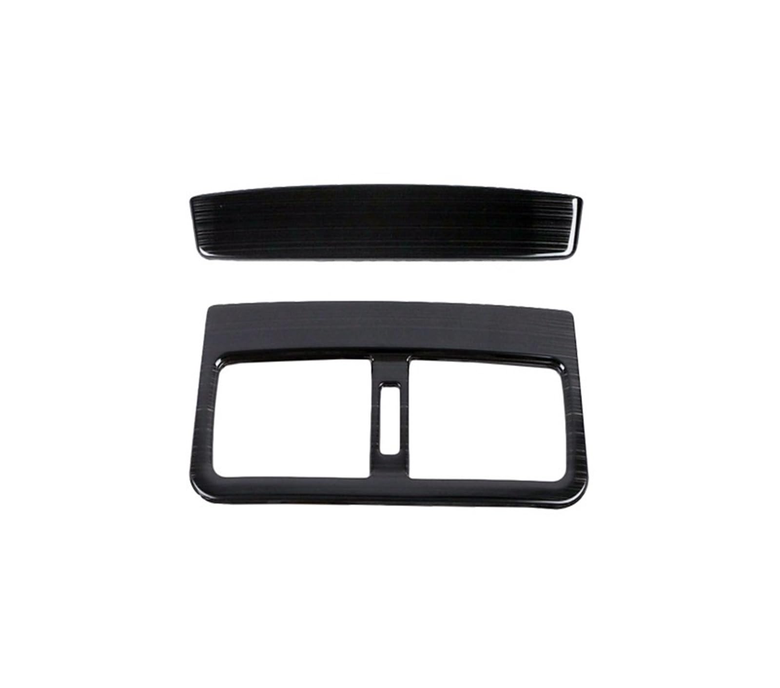 Auto Aufkleber Schalttafel Trim Cover Für Mazda Für CX-30 Für CX30 2020 2021 Stahl Schwarz Innen Mittleren Panel Center Control Abdeckung Trimmt Auto Zubehör Form Garnieren LHD(7) von LPXYZD