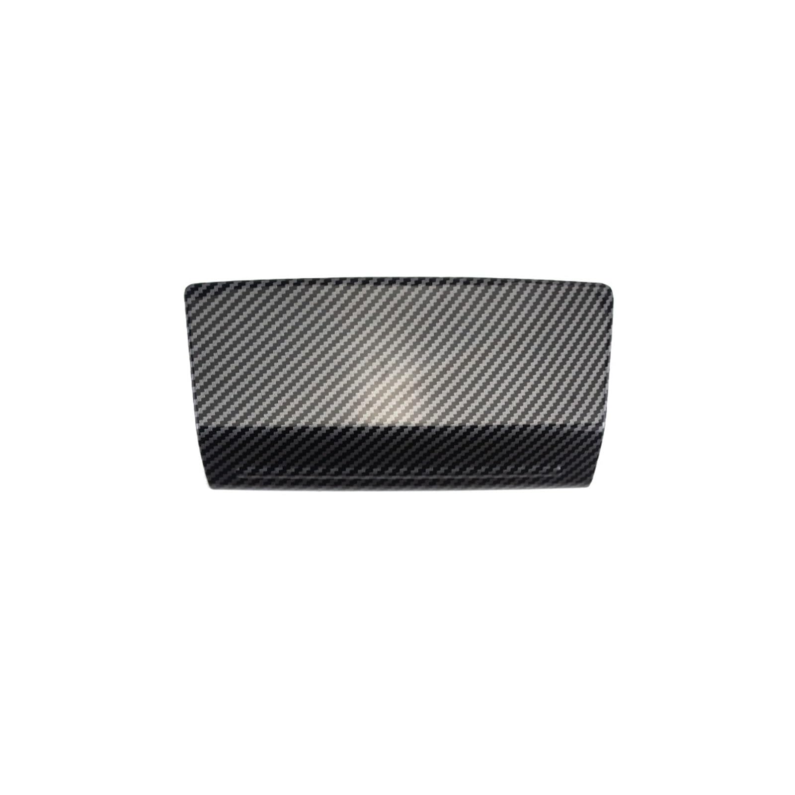 Auto Aufkleber Schalttafel Trim Cover Für Peugeot 208 2020 2021 2022 2023 2024 2025 Carbon Fiber Farbe Mittelkonsole USB Chargeing U-förmige Schutzverkleidung Aufbewahrungsbox Abdeckung(Storage cover) von LPXYZD