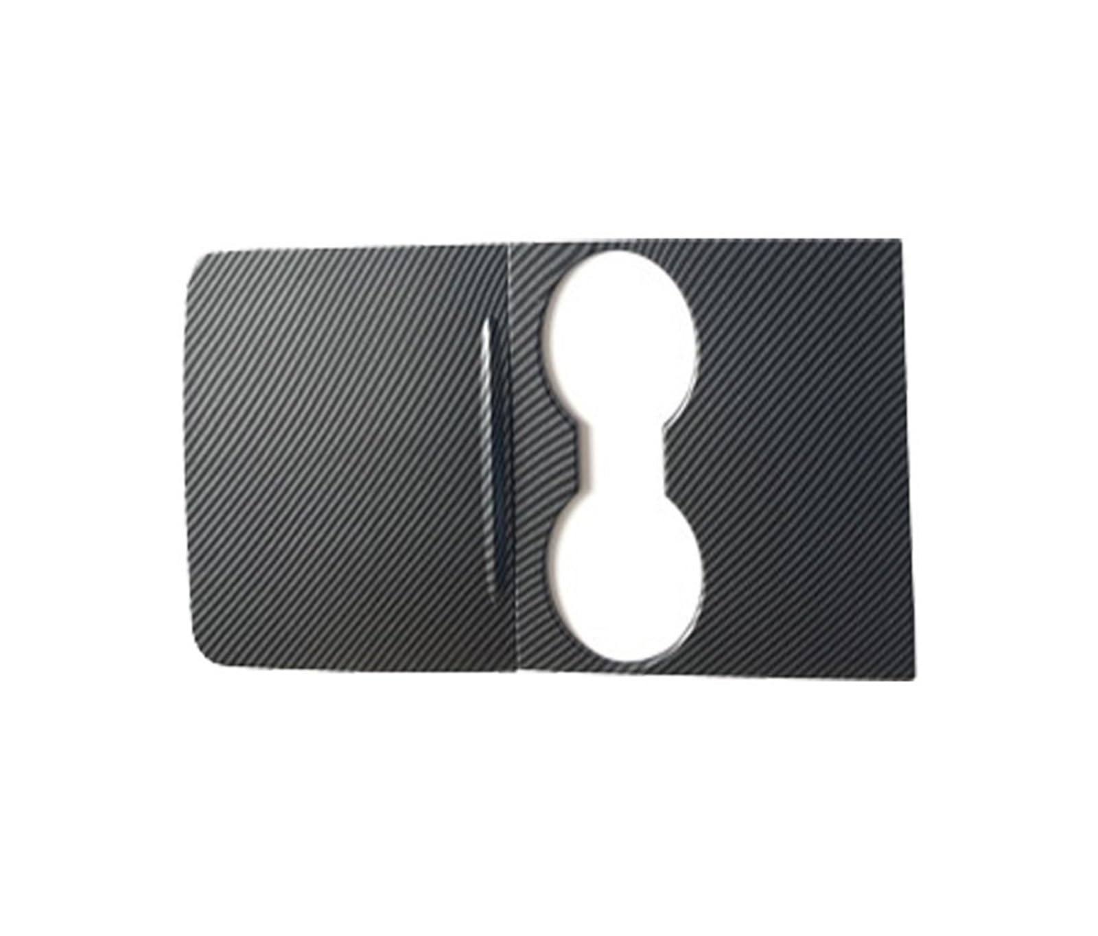 Auto Aufkleber Schalttafel Trim Cover Für Tesla Für Modell Für Y Für Modell 3 Glänzend ABS Carbon Faser Muster Center Console Dashboard Abdeckung Türschloss Schalter Trim Anzug Kit(Center Console Cove von LPXYZD