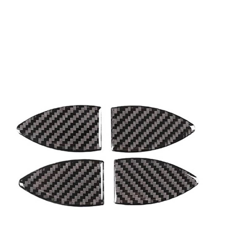 Auto Aufkleber Schalttafel Trim Cover Für Toyota Für RAV4 2006 2007 2008 2009 2010 2011 2012 Weiche Carbon Faser Auto Zentrale Steuerung Inner Griff Panel Innen Aufkleber Modifikation(6) von LPXYZD