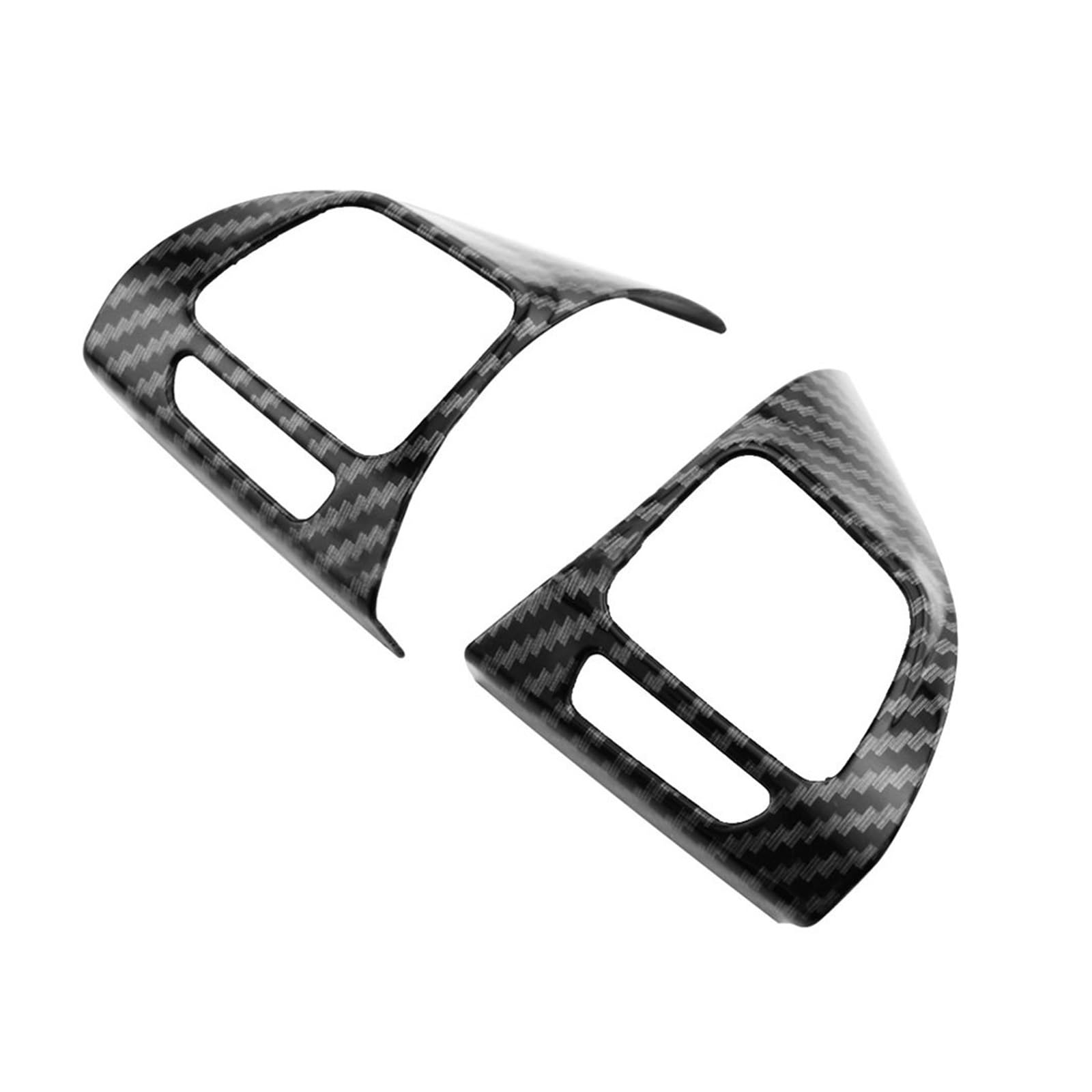 Auto Aufkleber Schalttafel Trim Cover Für VW Für Golf Für MK6 Für Passat Für B7 Für CC Für EOS Für TIGUAN Für Jetta Für Sharan Aufkleber Form Garnieren Auto Lenkrad Panel Trim Abdeckung(Carbon Fiber) von LPXYZD