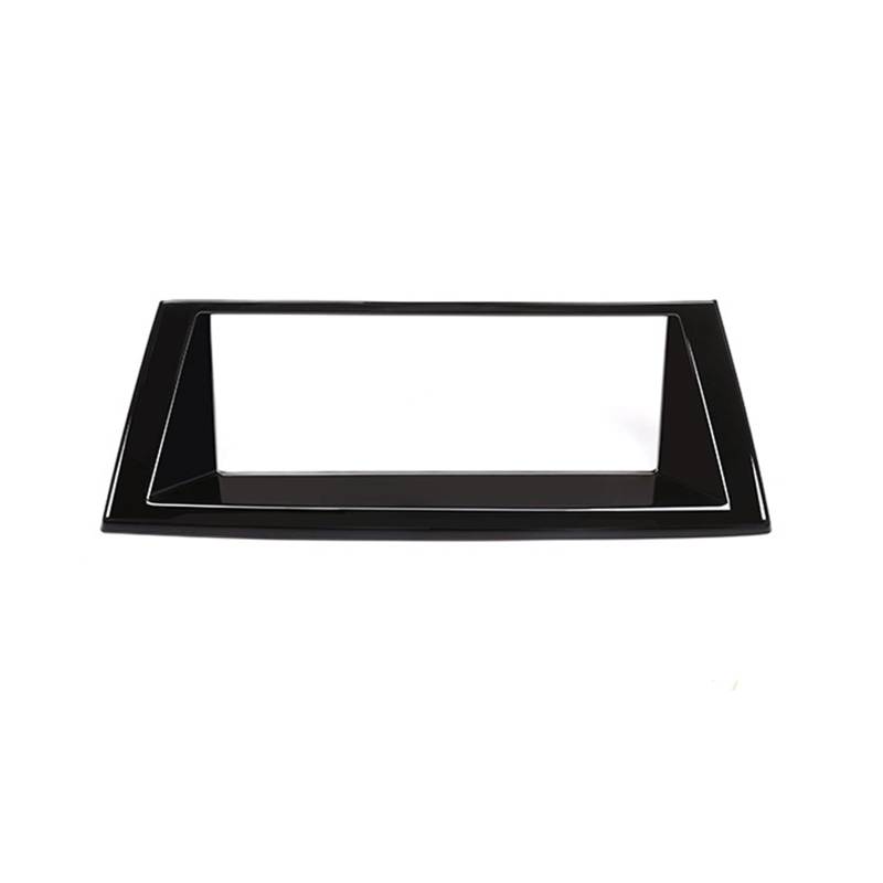 Auto Aufkleber Schalttafel Trim Cover Für X5 Für X6 Für E70 Für E71 2007 2008 2009 2010 2011 2012 2013 Auto Innen Dashboard Panel Navigation Bildschirm Rahmen Textur Abdeckung(Bright Black) von LPXYZD