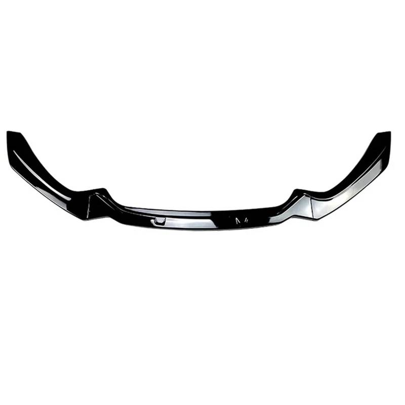 Auto Frontspoiler Lippe 3 PCS Auto Vorderen Stoßfänger Lip Spoiler Glänzend Schwarz Oder Carbon Look Body Kit 1 Für Serie Für F20 Für F21 2015 2016 2017 2018 2019 Front Spoiler Lippe Auto(Look Glossy von LPXYZD