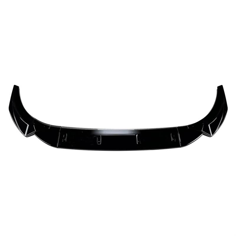 Auto Frontspoiler Lippe Auto-Frontstoßstangen-Lippenkörper-Kit, Allgemeiner 3-teiliger Vorderer Schaufel-Außen-ABS-Schutzschutz-Kit Für A4 Für S4 Für B9.5 Für Sline 2020+ Front Spoiler Lippe Auto(Blac von LPXYZD