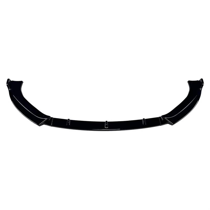 Auto Frontspoiler Lippe Auto Vorderen Stoßfänger Lip Body Kits Zubehör Spoiler Lip Splitter Für CLS Für Klasse Für C257 2018 2019 2020 2021 Front Spoiler Lippe Auto(Gloss Black) von LPXYZD