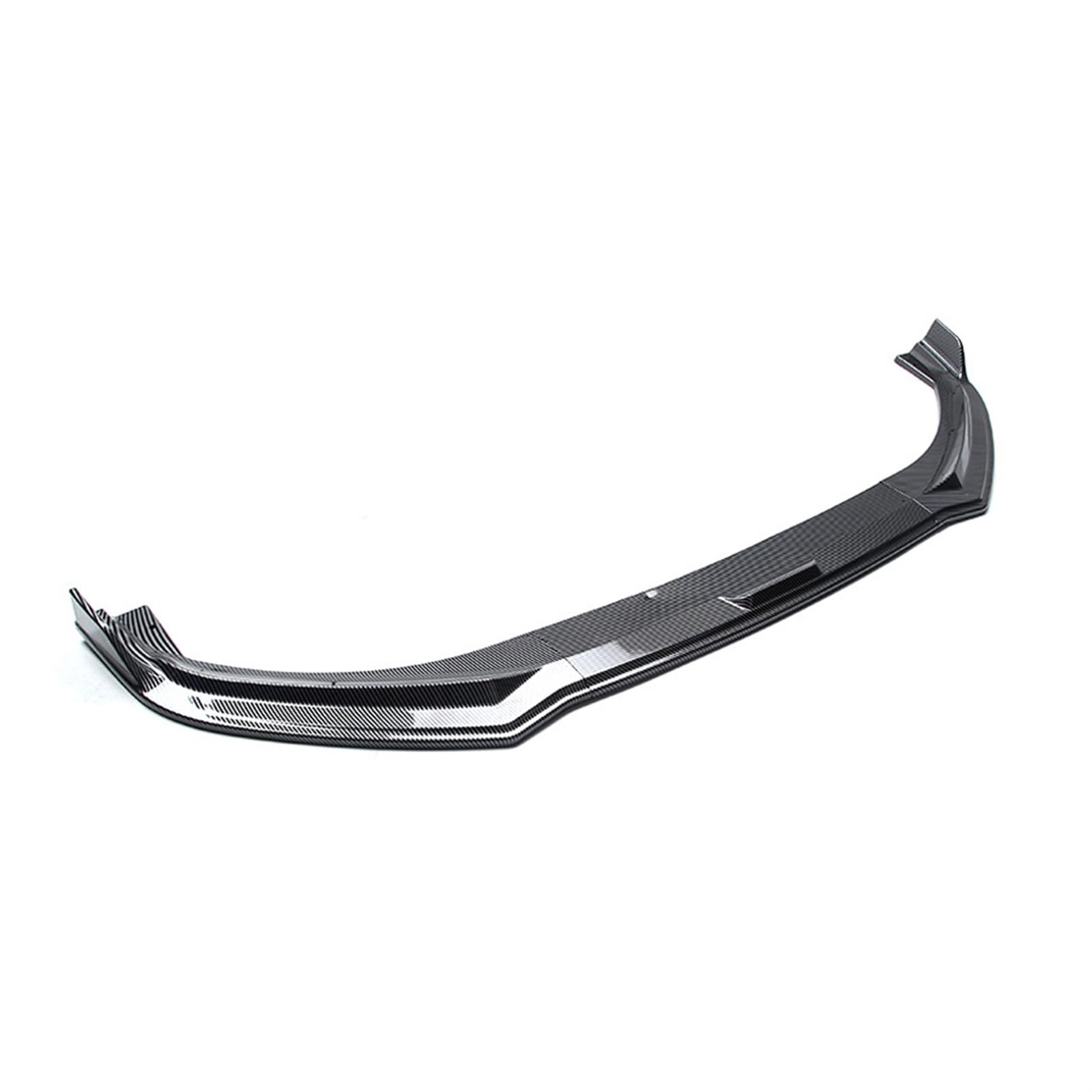 Auto Frontspoiler Lippe Frontschürze Lip Spoiler Schürze Auto Außen Teile Zubehör Körper Kit Für Ford Für Elektrische Für Mustang Für Mach-E 2021 2022 2023 2024 Front Spoiler Lippe Auto(Carbon Look) von LPXYZD