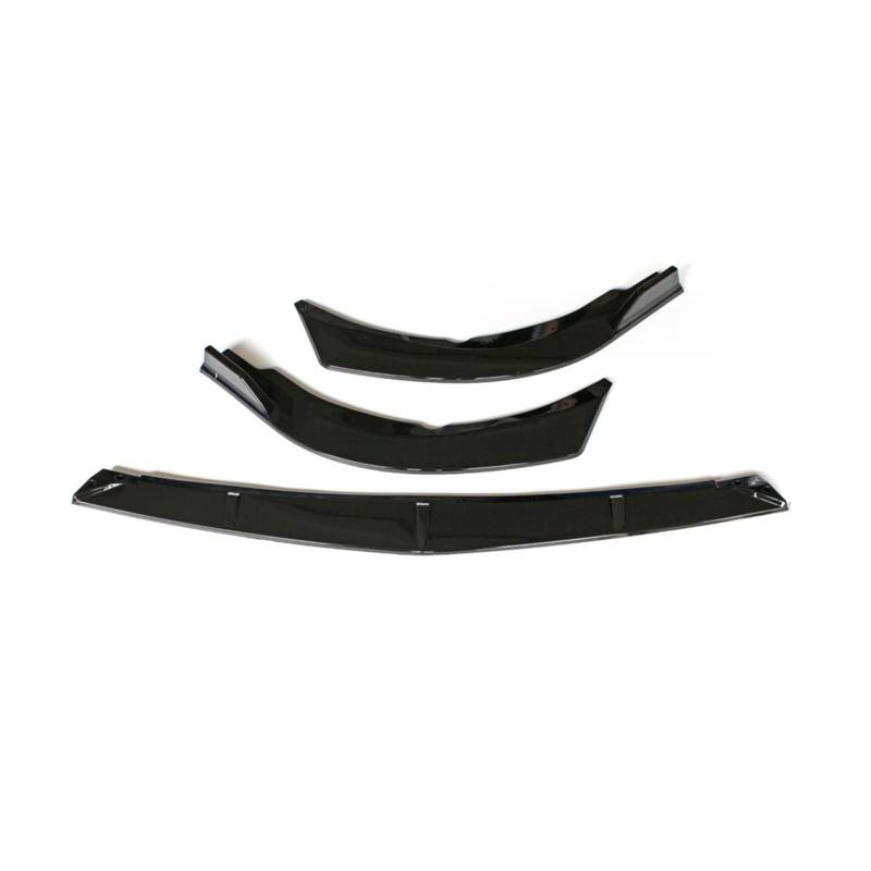 Auto Frontspoiler Lippe Frontschürze Lip Spoiler Schürze Auto Außen Teile Zubehör Körper Kit Rock Für Toyota Für Camry Für LE Für XLE 2021 2022 Front Spoiler Lippe Auto(Gloss Black) von LPXYZD