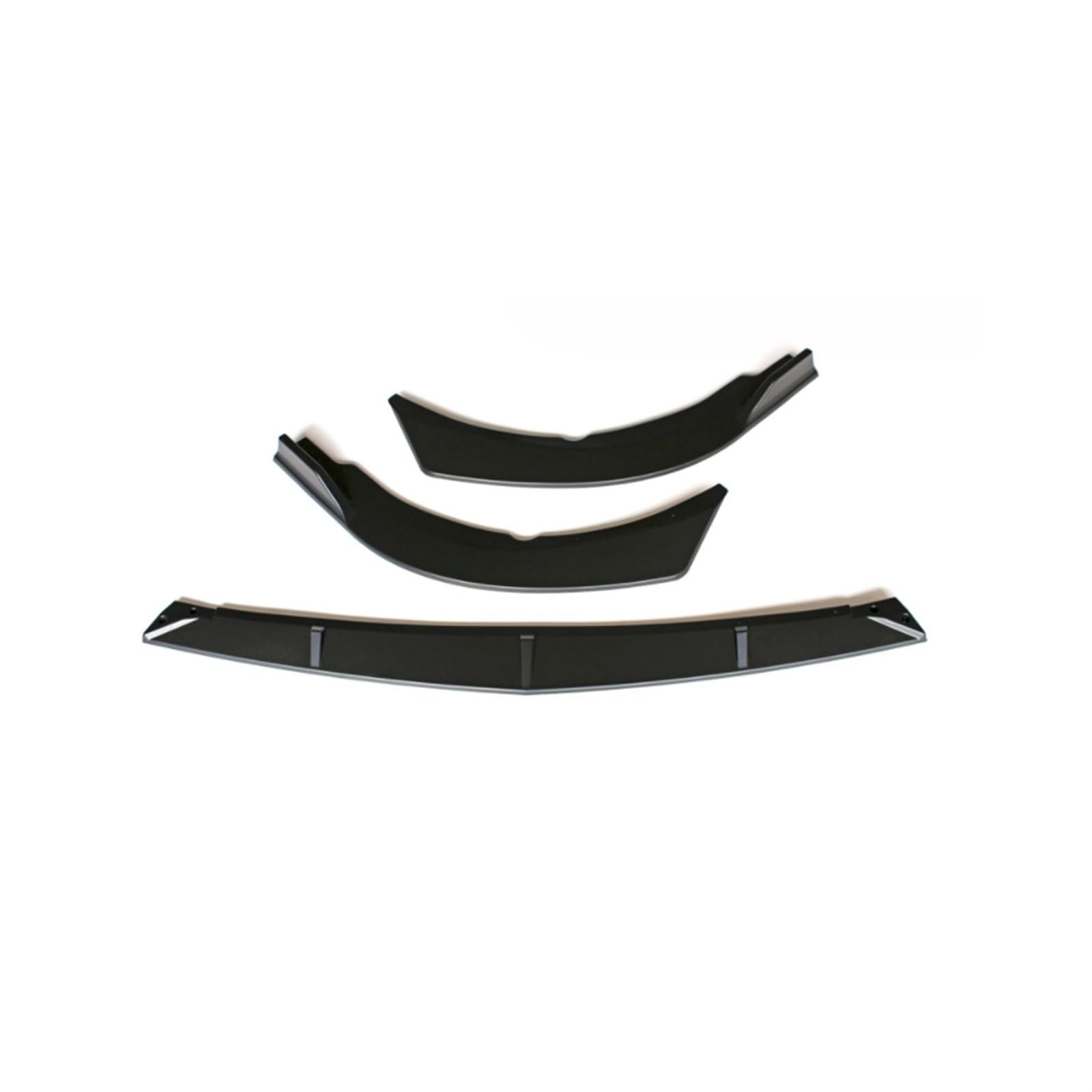 Auto Frontspoiler Lippe Frontschürze Lip Spoiler Schürze Auto Außen Teile Zubehör Körper Kit Rock Für Toyota Für Camry Für LE Für XLE 2021 2022 Front Spoiler Lippe Auto(Matte Black) von LPXYZD