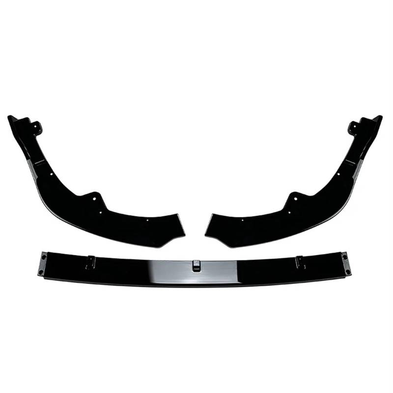 Auto Frontspoiler Lippe Frontschürze Lip Spoiler Splitter Diffusor Körper Kits Für Toyota Für Camry Für XV70 Für Sport Für Edition 2021 2022 2023 Front Spoiler Lippe Auto(Glossy Black) von LPXYZD