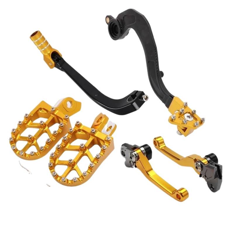 Fußrasten Für Suzuki Für RMZ250 2010-2018 RMZ450 2008-2019 DRZ400S 2000-2019 Motorrad Shifter Shift Fuß Bremse Kupplung Pedal Hebel Fußrasten ruht Motorrad Fußraste(RMZ250) von LPXYZD