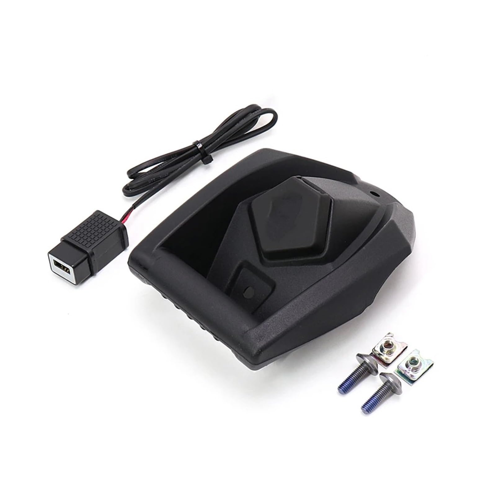 Motorrad Handy Navigationshalterung Für Für Xmax Für NMAX 125 155 Für X-MAX 300 Motorrad GPS Navigation Halterung Wireless USB Lade Port Halter Halterung(03-Nmax Xmax Holder) von LPXYZD