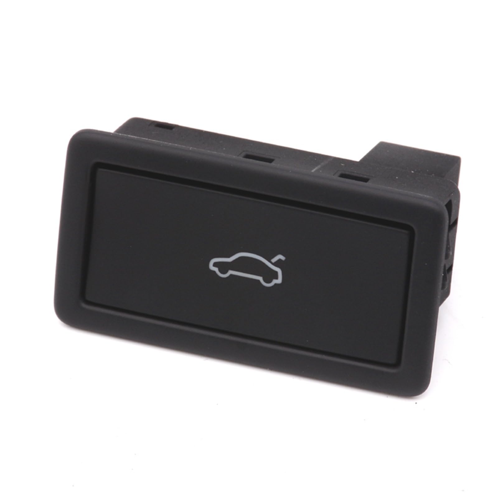 Schloss kofferraumschloss Auto Elektrische Kofferraum Deckel Lock Schalter Push Button Schwarz Chrom Für A4 Für B8 Für A6 Für C7 Für A8 Für Q7 HeckklappeTürschloss(Black) von LPXYZD