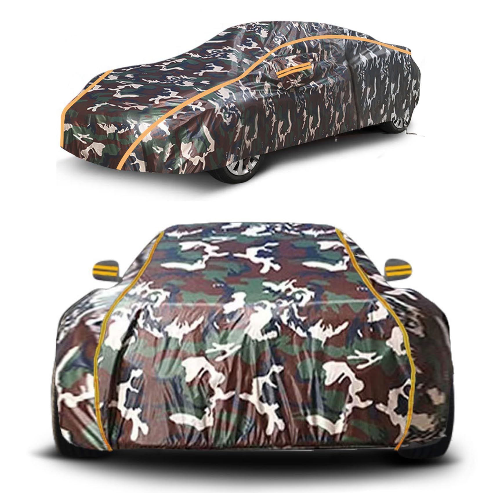 wasserdichte Autoabdeckung Für Den Außenbereich Für 𝐀udi S3/S5 Saloon 2024 2025, Vollgaragen Kratzfest UV-beständig Individualisierbar Mit Aufbewahrungstasche LQHZWYC(Camouflage,S5 Saloon) von LQHZWYC