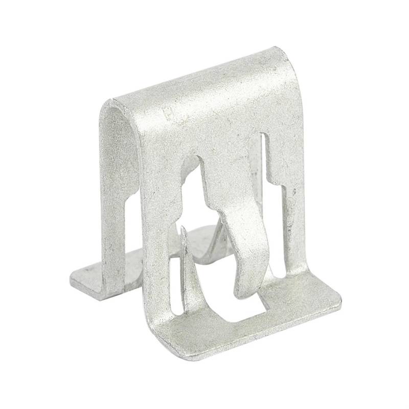 LQMZF [Replacement] 10 x Metall-Halterclip for Autotür, Armaturenbrett, Befestigung von Drähten, Kabeln, Zierleisten, Befestigungsclip for Ford, Mazda und die meisten Autos von LQMZF