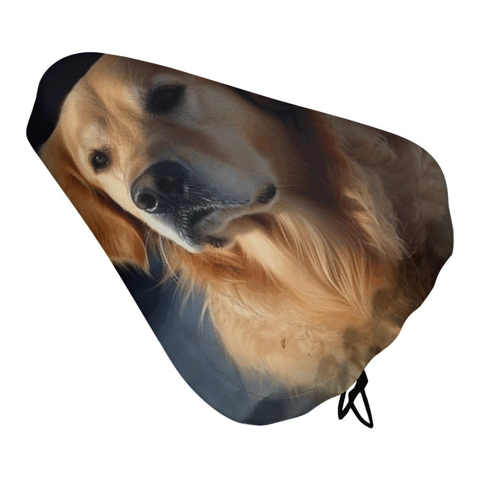 Fahrradsitzbezug, Golden Retriever bedruckter Fahrradsitzbezug, Fahrradsitzbezug von LQWOK