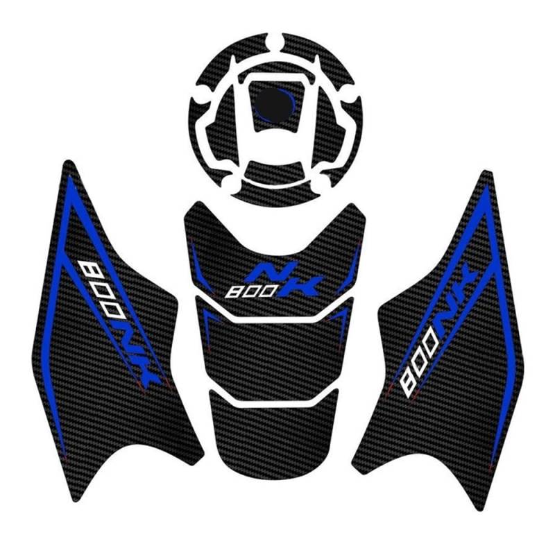 Motorrad Tank Aufkleber Motorrad Heizöl Tankdeckel Pad Seite Knie Grip Aufkleber Protector Aufkleber Pads FÜR CFMOTO CF800NK CF 800 NK 800NK 2023 von LQXGEWPMF