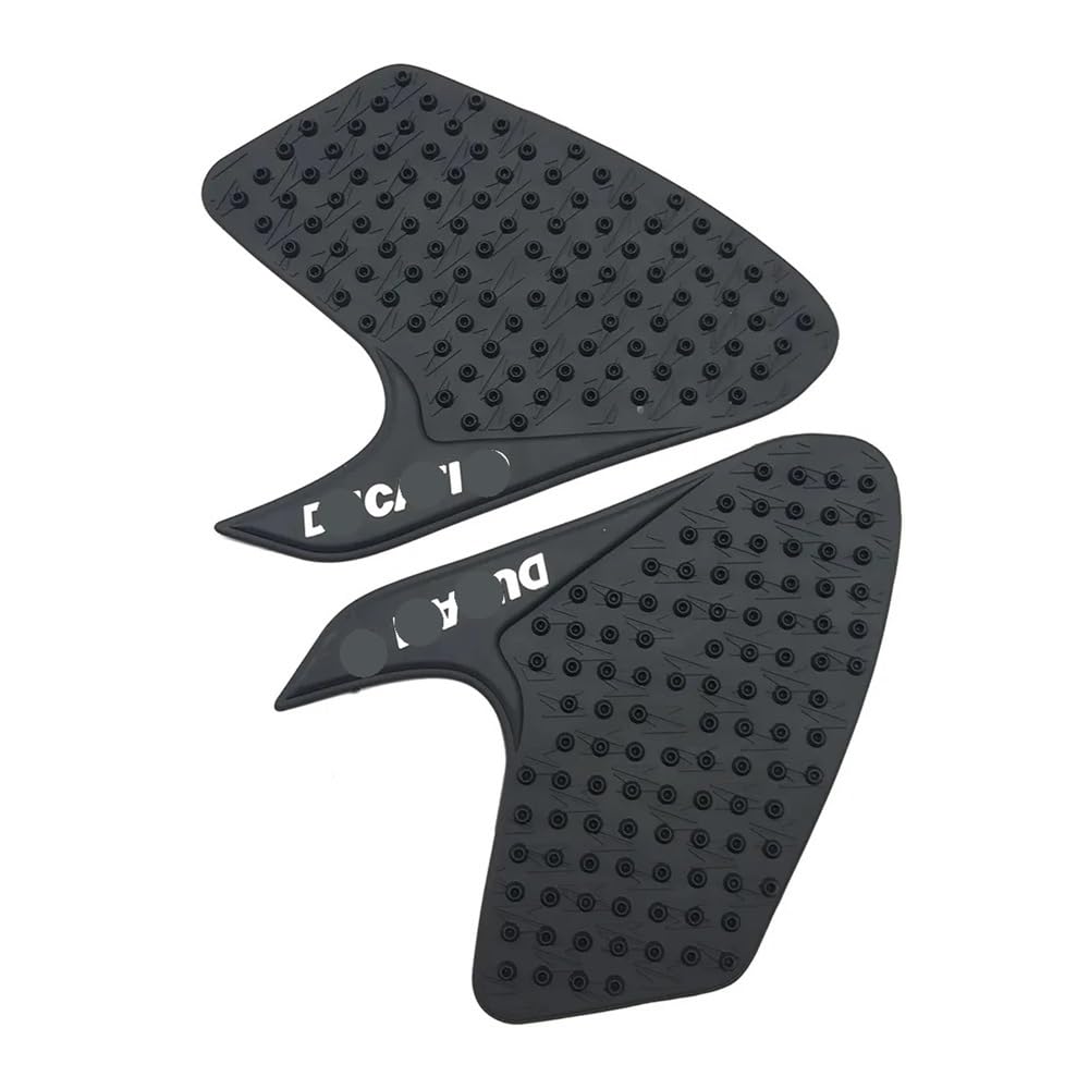 Motorrad Tank Aufkleber Motorrad Kraftstoff Tank Pads Aufkleber Seite Gas Knie Grip Protector Traktion Decals Für Du&Cati Monster 695 696 796 1100S von LQXGEWPMF