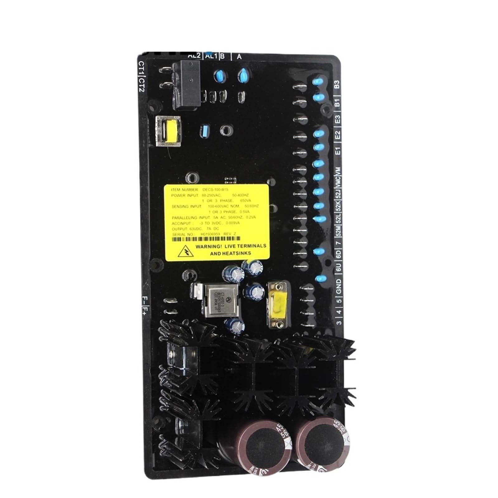 1 STÜCKE DECS-100-B11 DECS-100-A15 DECS-100-A11 DECS-100-B15 DECS-100 AVR Automatischer Spannungsregler Passt for Generator DECS100(DECS-100-A15 Copy) von LREDONM